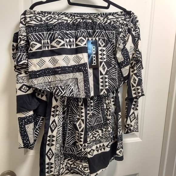 Tribal Print Romper - Picture 2 of 5